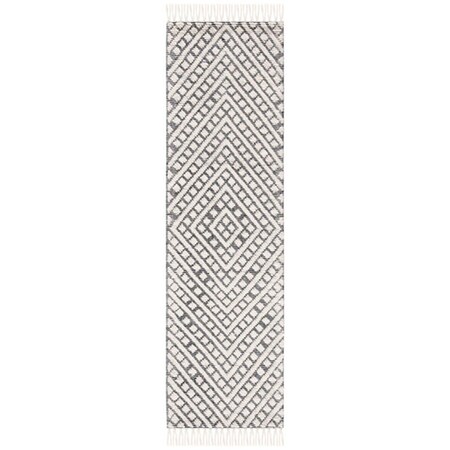 Safavieh 2 ft. 3 in. x 4 ft. Natura 357A Hand Loomed Accent Area Rug Ivory & Black NAT357A-24